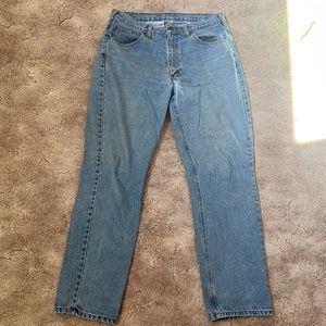 Men’s carhartt light wash blue jeans size 36